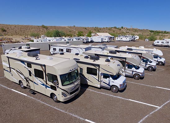 Arizona Secure RV Storage